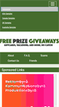 Mobile Screenshot of freeprizegiveaways.com